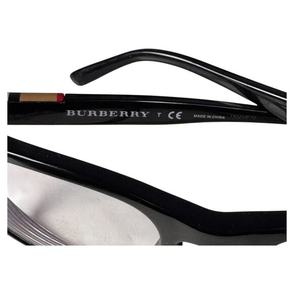 Burberry Eyeglasse Frame B 2147 3001 Black Men Women Italy 53[]20 140 Nova Check - Picture 6 of 6
